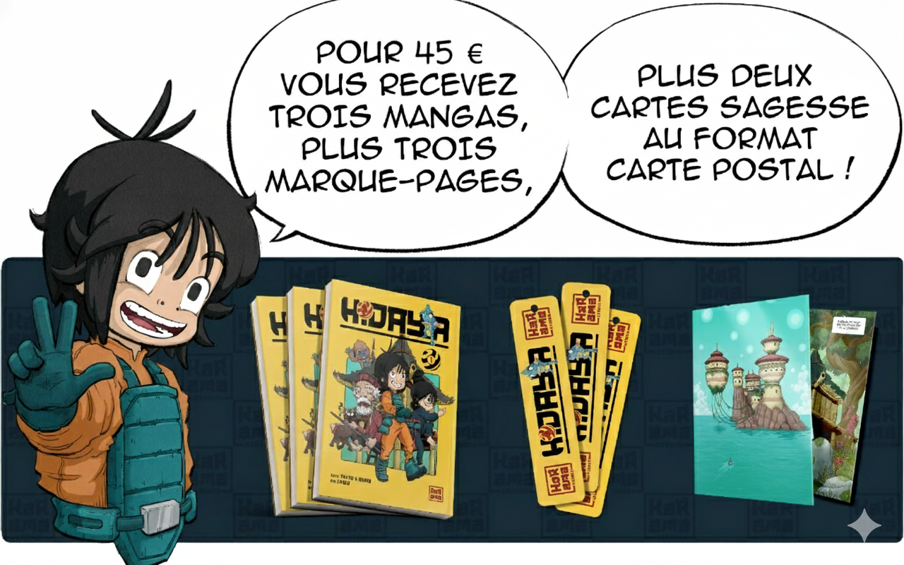 3 livres Tome 1 + 3 cartes sagesse